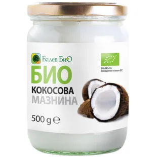Био сурова кокосова мазнина