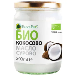 Био кокосово масло сурово