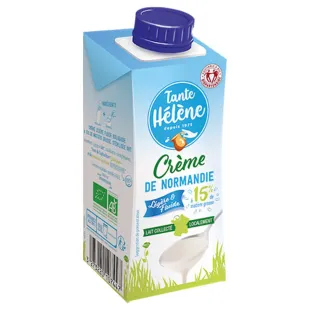 Био течна сметана с 15% масленост UHT 200г