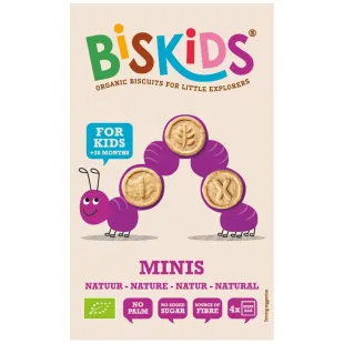 Био бисквити азбука с вкус ябълка 120г