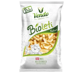 Био царевичен снакс натурален 80г