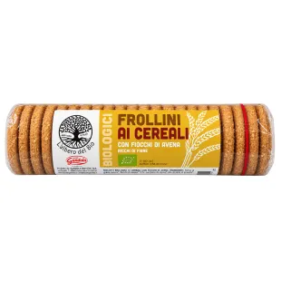 Био пълнозърнести бисквити с овес 250г
